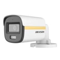 HD-TVI відеокамера 2 Мп Hikvision DS-2CE10DF3T-LFS (2.8 мм) ColorVu з подвійним підсвічуванням та вбудованим мікрофоном