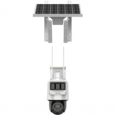 IP-відеокамера 4G 4 Мп Hikvision DS-2DE2C400IWG-K/4G/C05S10 4МП (2.8мм) із сонячною панеллю та вбудованим акумулятором