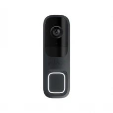 Відеодзвінок Ajax DoorBell graphite з вбудованим штучним інтелектом, ІЧ-сенсором та керуванням у застосунках