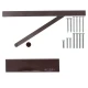 Доводчик CISA D5200.03.0.88 BC SLD до 80 кг FIRE коричневый