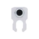 Доводчик CISA C2011.03.0.45 Professional Plus2 SLD HO с фиксацией до 60 кг белый