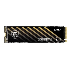 Накопичувач SSD 2TB MSI Spatium M470 M.2 2280 PCIe 4.0 x4 NVMe 3D NAND TLC (S78-440Q470-P83)