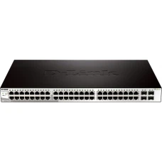 Комутатор D-Link DGS-1210-52 48Port Gbit, 4SFP, Smart
