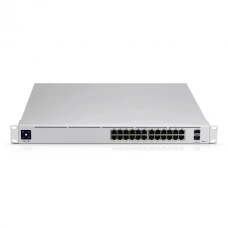 Комутатор Ubiquiti UniFi Switch PRO 24 PoE Gen2 (USW-PRO-24-POE) (16xGE PoE+, 8хGE PoE++, 2xSFP+, L3, 802.3bt/at/af, 400W max)
