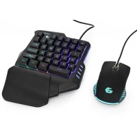 Комплект (клавіатура + мишка) Gembird GGS-IVAR-TWIN Black USB