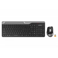 Комплект (клавіатура, мишка) бездротовий A4Tech FB2535CS Smoky Grey USB
