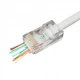 Конектор RJ 45 Cablexpert (LC-PTU-01/100) з сквозними отворами (100 шт/уп)