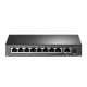 Комутатор TP-Link TL-SF1009P (1хFE, 8xFE PoE, max PoE+ 65W)