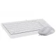 Комплект (клавіатура, мишка) A4Tech F1512 White USB