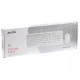 Комплект (клавіатура, мишка) A4Tech F1512 White USB