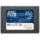 Накопичувач SSD 256GB Patriot P220 2.5" SATAIII TLC (P220S256G25)