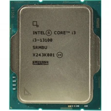 Процесор Intel Core i3 13100 3.4GHz (12MB, Raptor Lake, 60W, S1700) Tray (CM8071505092202)