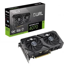 Відеокарта GF RTX 4070 12GB GDDR6X Dual EVO OC Asus (DUAL-RTX4070-O12G-EVO)