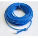 Патч-корд литой, UTP, RJ45, Cat.5e, 25m, синій