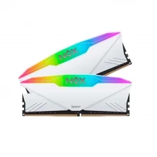 Модуль пам`ятi DDR4 2х8GB/3200 Apacer NOX RGB White (AH4U16G32C28YNWAA-2)