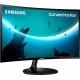 Монiтор Samsung 24" LS24C360 (LS24C360EAIXCI) Curved VA Black