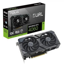 Відеокарта GF RTX 4060 8GB GDDR6 Dual OC Asus (DUAL-RTX4060-O8G)