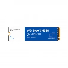 Накопичувач SSD 1ТB WD Blue SN580 M.2 2280 PCIe 4.0 x4 3D TLC (WDS100T3B0E)