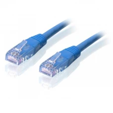 Патч-корд литой, UTP, RJ45, Cat.5e, 3m, синий