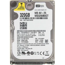 Накопичувач HDD 2.5" SATA 320GB WD Blue 5400rpm 16MB (WD3200LUCT_) Refurbished