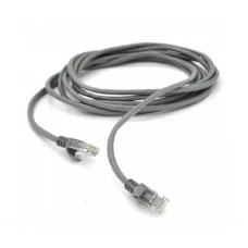 Патч-корд литий Ritar PCR-CCA/15G/01147 UTP, RJ45, Cat.5e, 15m, сірий