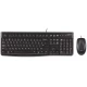 Комплект (клавіатура, мишка) Logitech MK120 Black USB (920-002562)