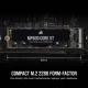 Накопичувач SSD 2TB M.2 NVMe Corsair MP600 Core XT M.2 2280 PCIe Gen4.0 x4 3D QLC (CSSD-F2000GBMP600CXT)