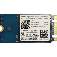 Накопичувач SSD 256GB WD PC SN520 M.2 2242 PCIe 3.0 x2 NVMe TLC (SDAPMUW-256G)