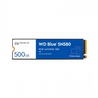 Накопичувач SSD 500GB WD Blue SN580 M.2 2280 PCIe 4.0 x4 3D TLC (WDS500G3B0E)