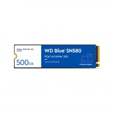 Накопичувач SSD 500GB WD Blue SN580 M.2 2280 PCIe 4.0 x4 3D TLC (WDS500G3B0E)