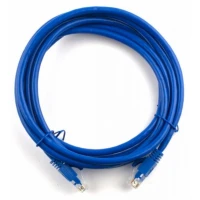 Патч-корд литий Ritar PCR-CCA/2Be/00214 UTP, CCA, RJ45, Cat.5e, 2m, синій