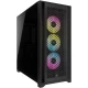 Корпус Corsair iCUE 5000D RGB AirFlow Tempered Glass Black (CC-9011242-WW) без БЖ