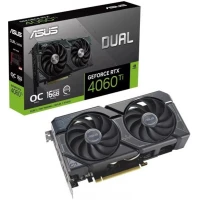 Відеокарта GF RTX 4060 Ti 16GB GDDR6 Dual OC Asus (DUAL-RTX4060TI-O16G)