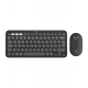 Комплект (клавіатура, миша) бездротовий Logitech Pebble 2 Combo Graphite (920-012239)