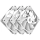 Вентилятор ID-Cooling TF-12025-ARGB-TRIO-SNOW (3pcs Pack)