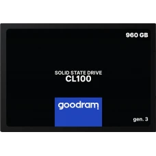 Накопичувач SSD 960GB Goodram CL100 GEN.3 2.5" SATAIII 3D TLC (SSDPR-CL100-960-G3)