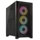 Корпус Corsair iCUE 4000D RGB AirFlow Tempered Glass Black (CC-9011240-WW) без БЖ