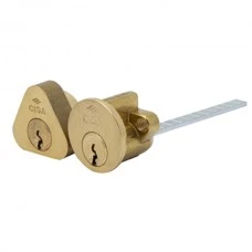 Циліндр CISA 02104.00 до замка 11630 50/100 мм латунь полірована