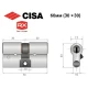 Цилиндр CISA RX (модульный) 60 (30*30) никель матовый 5 ключей