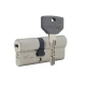 Цилиндр CISA ASIX P8 110 (55*55) никель матовый 3 ключа
