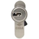 Цилиндр CISA ASIX P8 100T (40*60T) никель матовый 5 ключей