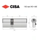 Цилиндр CISA C2000 105 (45*60) никель матовый 3 ключа