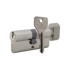 Цилиндр CISA C2000 105T (45*60T) никель матовый 3 ключа