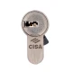 Цилиндр CISA Astral Tekno PRO 100T (45*55T) никель матовый 3 ключа