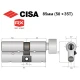 Цилиндр CISA RX (модульный) 85T (50*35T) никель матовый 5 ключей