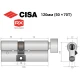 Цилиндр CISA RX (модульный) 120T (50*70T) никель матовый 5 ключей
