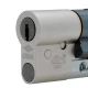 Цилиндр CISA RX (модульный) 120T (55*65T) никель матовый 3 ключа