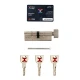 Цилиндр CISA AP4 S 105T (55*50T) никель матовый 3 ключа