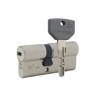 Цилиндр CISA ASIX P8 95 (40*55) никель матовый 5 ключей