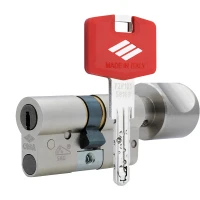 Циліндр CISA RX (модульний) 95T (40*55T) нікель матовий 3 ключі